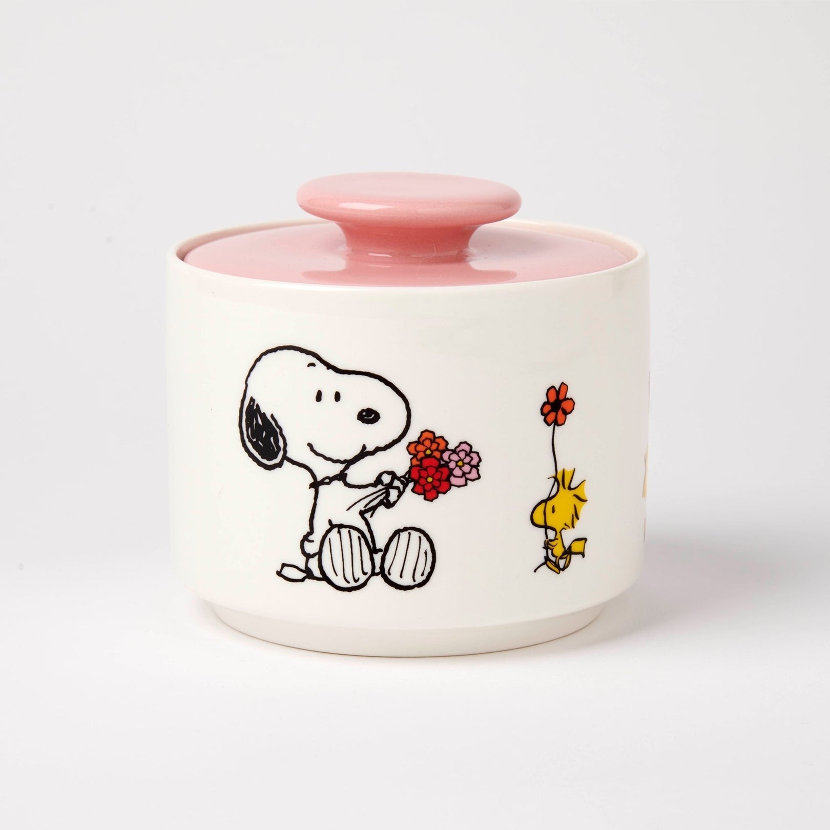 Peanuts Snoopy storage Jar - Love in Bloom