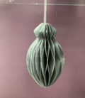 Fish Honeycombe Hanging Decoration - Grey