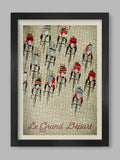Le Grand Depart - Cycling Poster Print