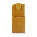 Leather Spectacle Case - Mustard