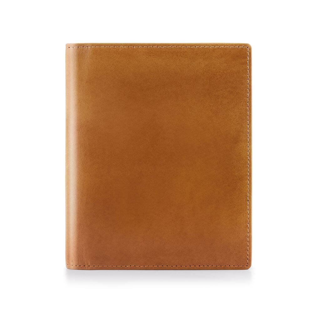 Leather-Lined Passport Wallet Sebastian Mayfair - Tan