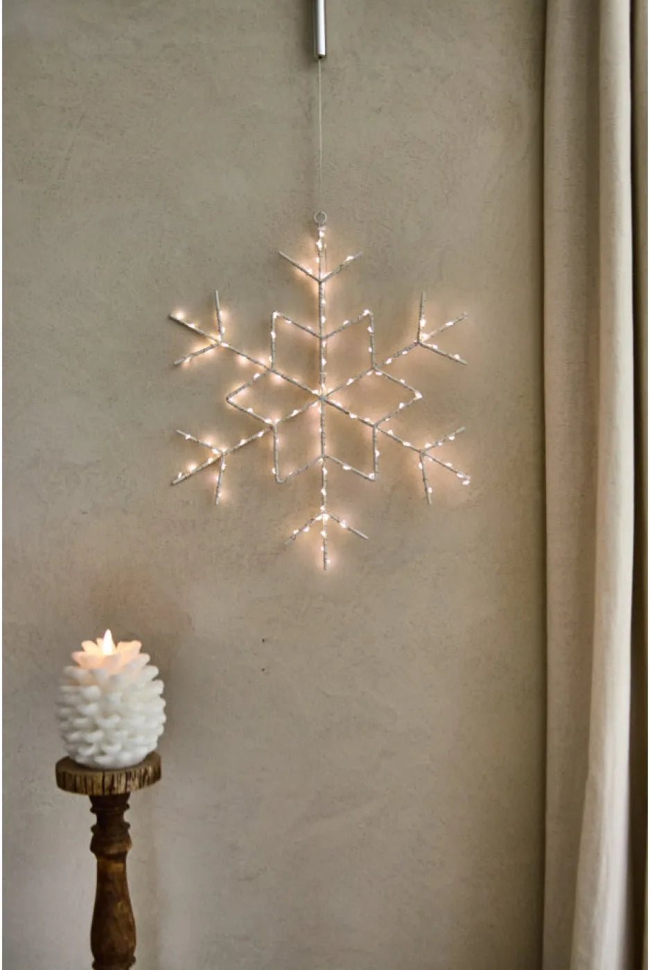 Snowflake LED Hanging Decoration