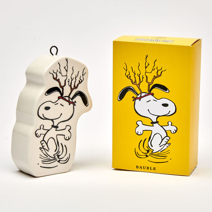 Snoopy Ceramic Decoration  - Antlers