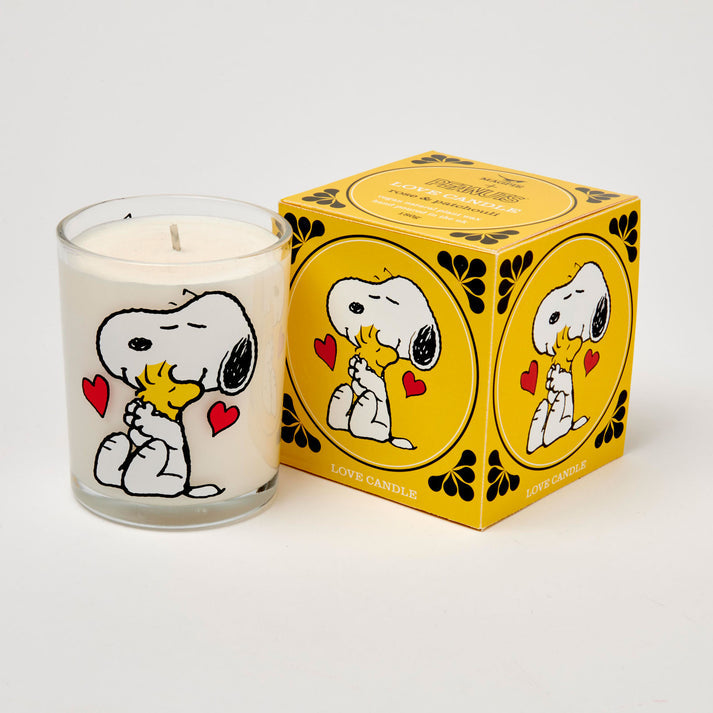 Peanuts Snoopy candle  - Love
