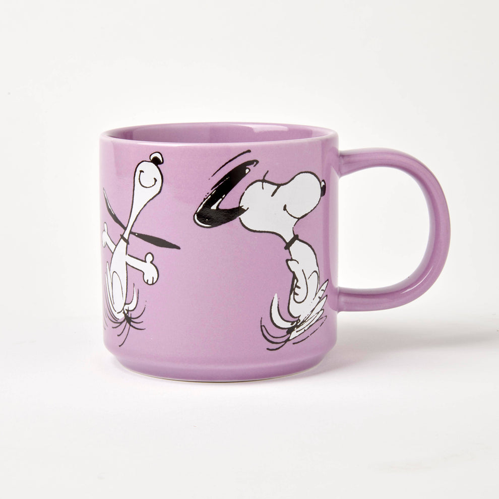 Happy Dance Peanuts Snoopy Mug