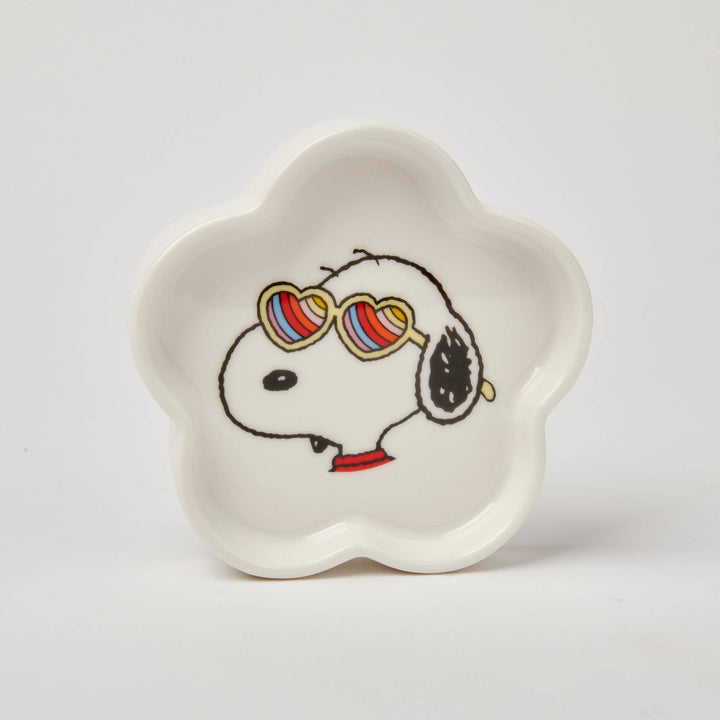 Snoopy Flower Shaped Trinket Dish - Flower Power