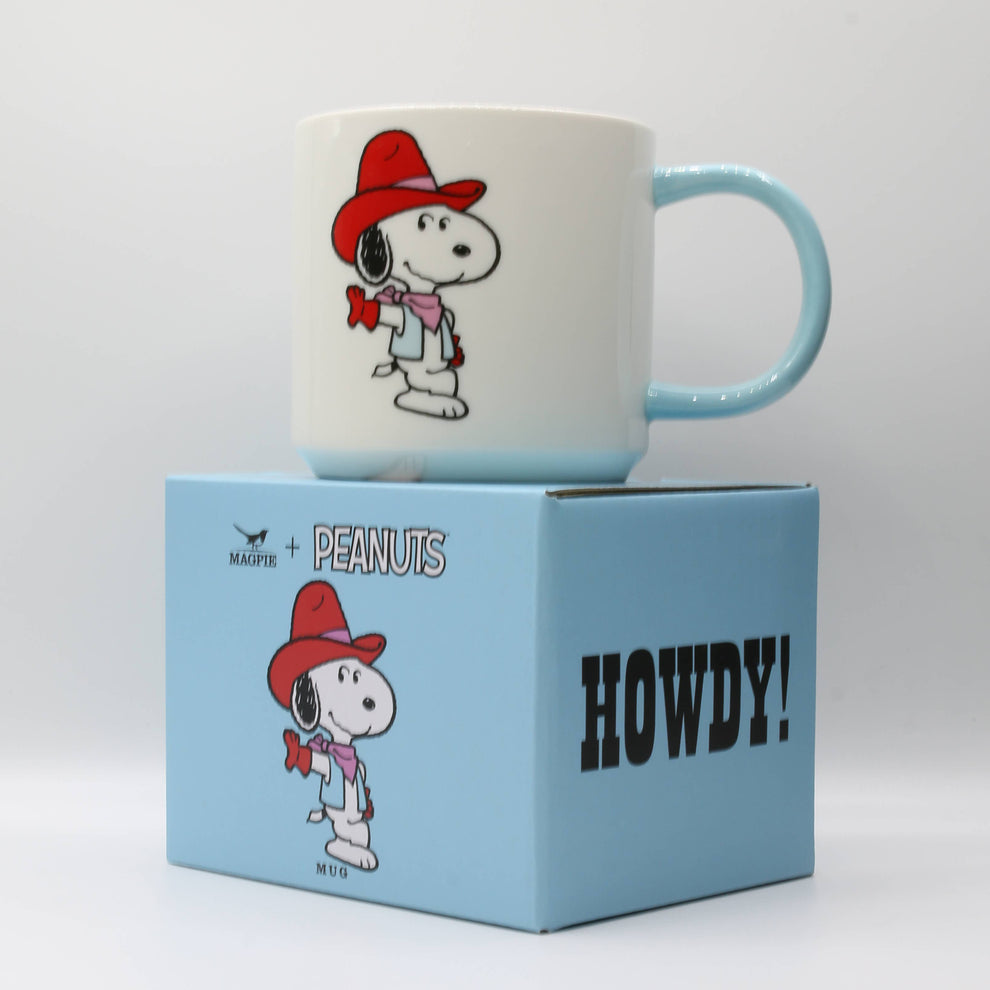 Howdy Peanuts Snoopy Mug