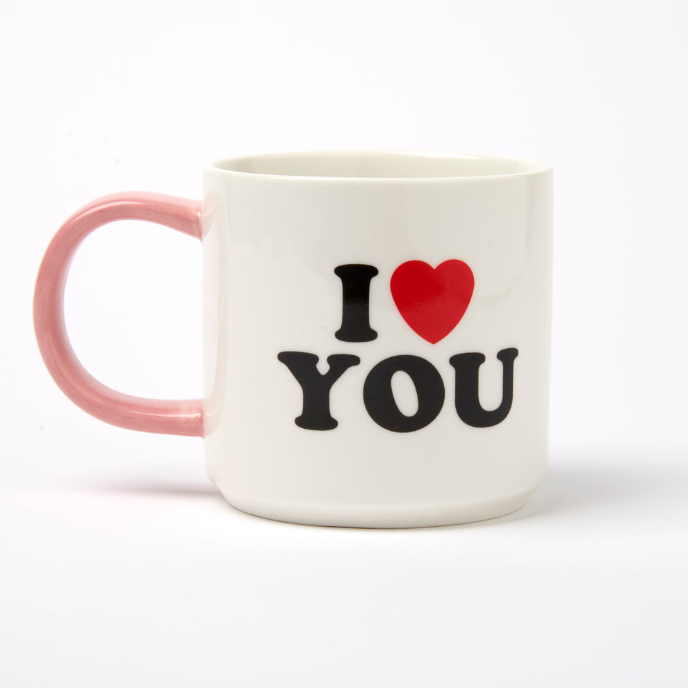 I Love You Peanuts Snoopy Mug