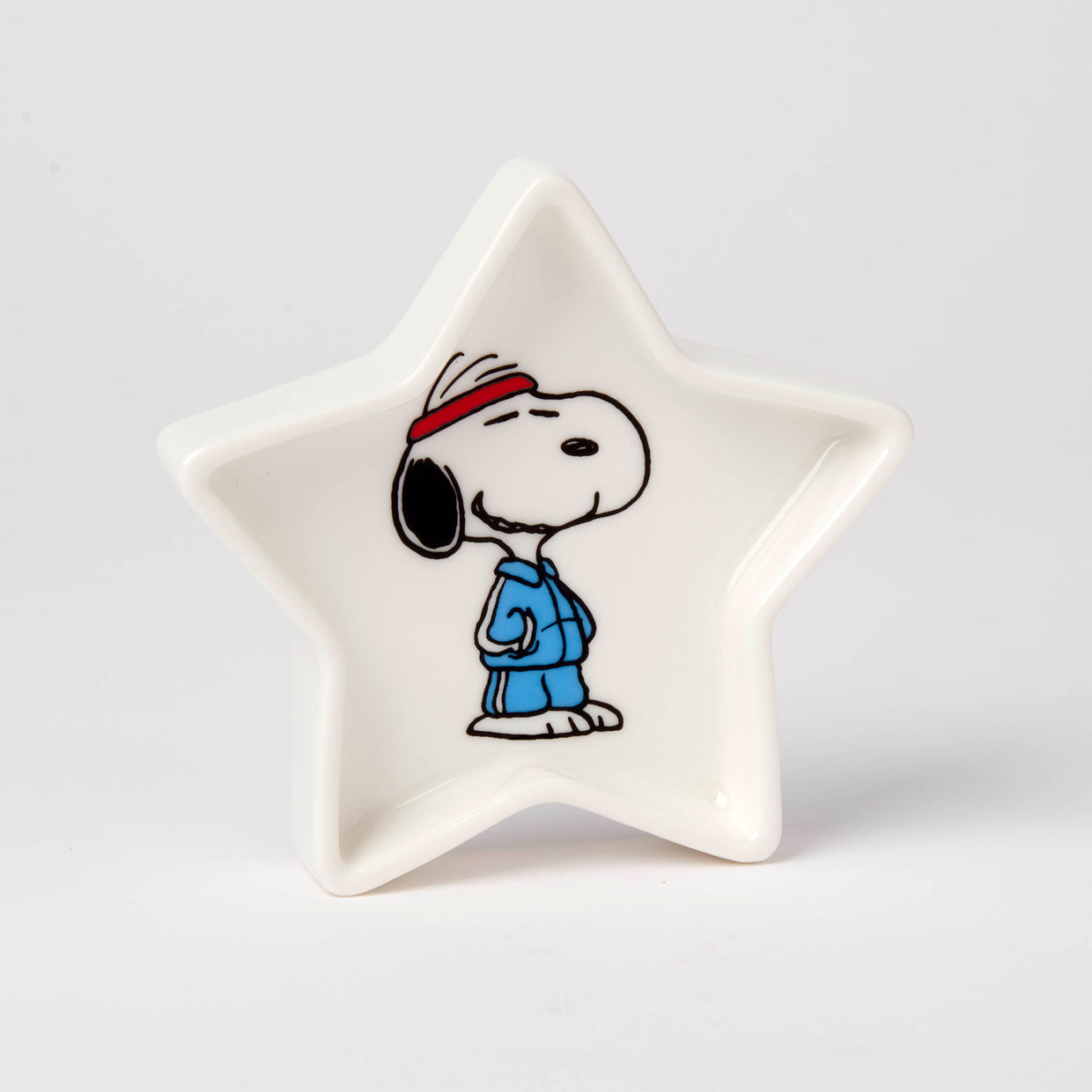 Peanuts Snoopy Star Shaped Trinket Dish - Track Star
