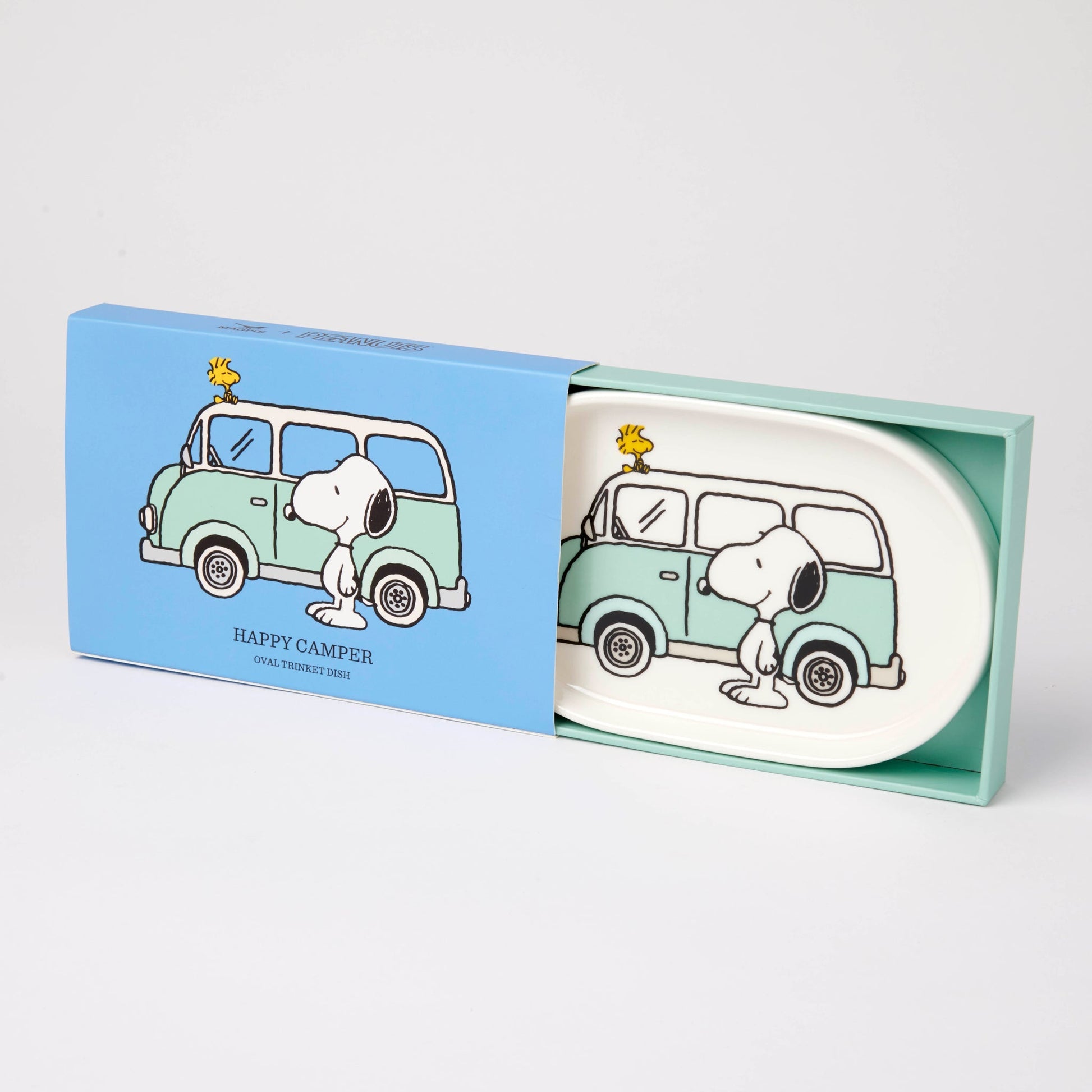 Peanuts Snoopy Oval Trinket Dish - Camper