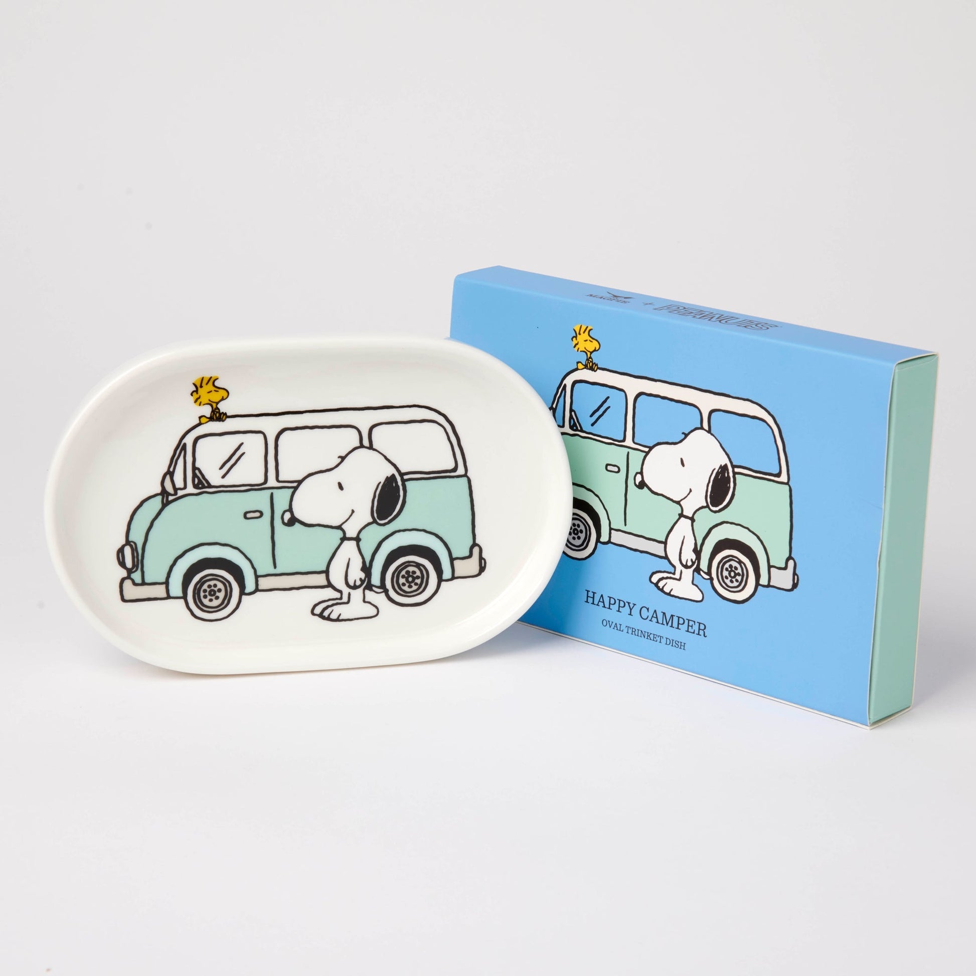 Peanuts Snoopy Oval Trinket Dish - Camper