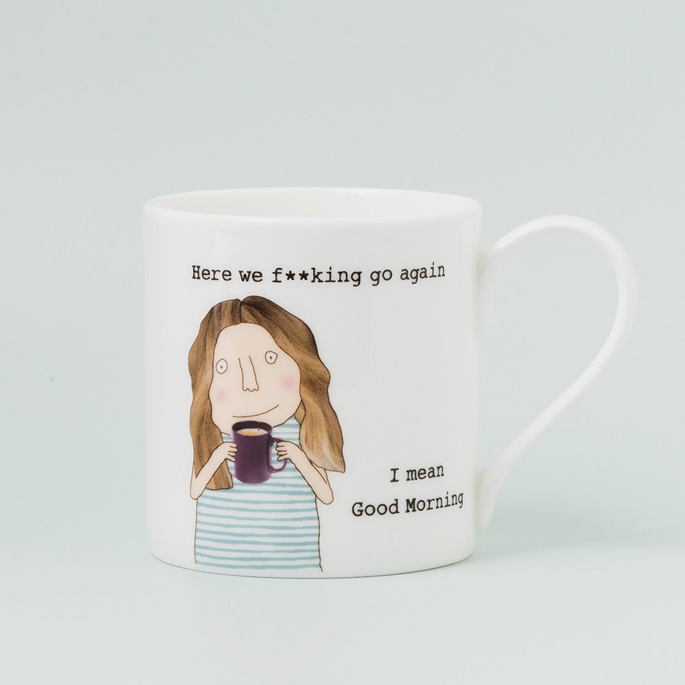 Here We Go China Mug (Girl)