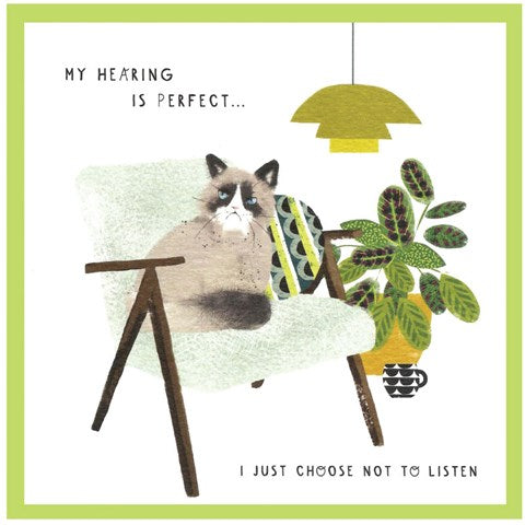 My Hearing Is Perfect