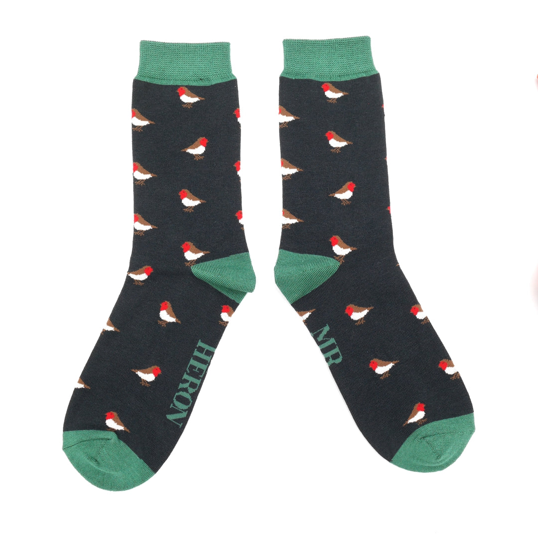 Men's Bamboo Socks - Little Robins