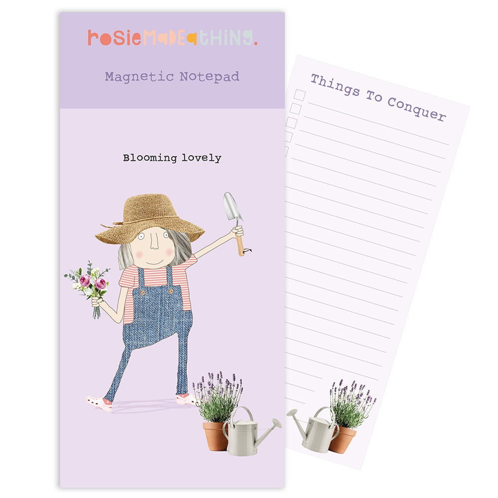 Magnetic Notepad - Blooming Lovely