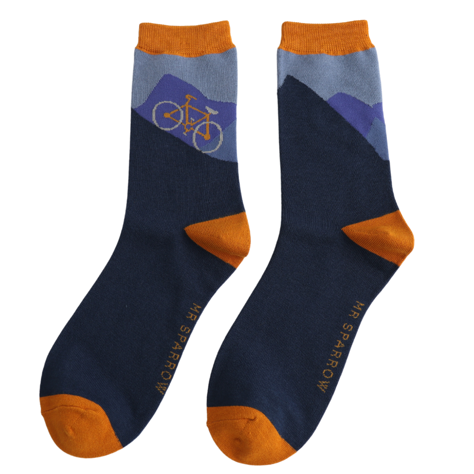 Mens Bamboo Socks - Hill Climb