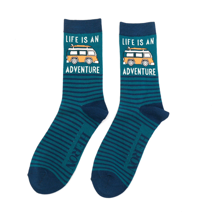 Men's Bamboo Socks - Adventure