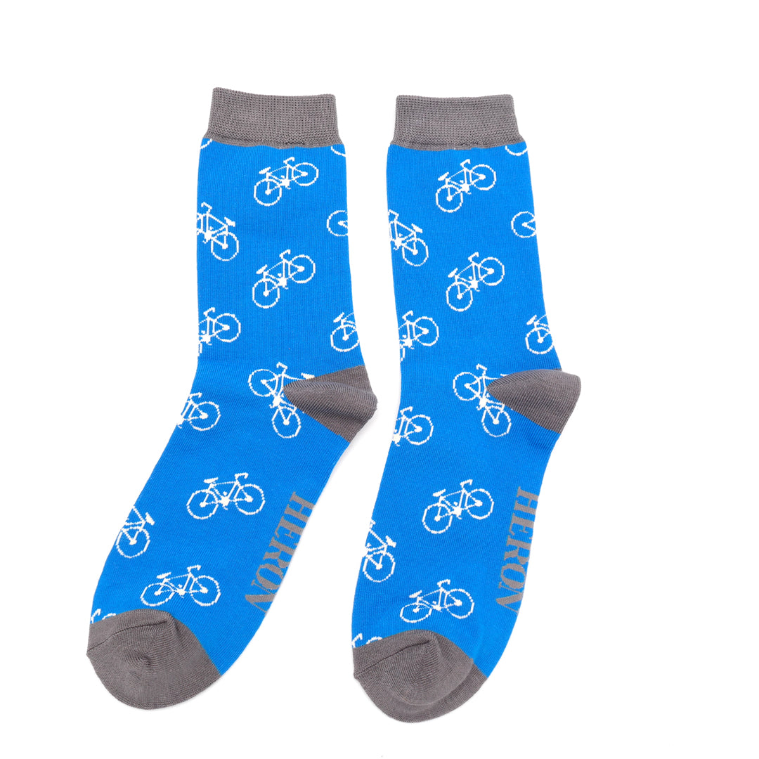 Men's Bamboo Socks - Bikes