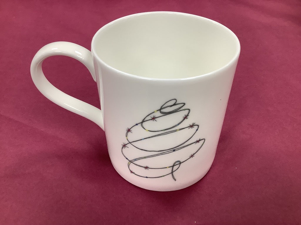 Christmas Tree Design Mug