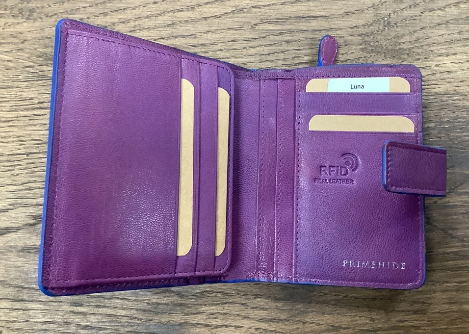 Luna Tab Purse RFID - Purple