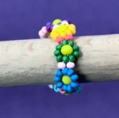 Flower Bead Ring