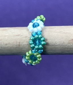 Flower Bead Ring