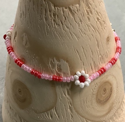 Flower Bead Bracelet