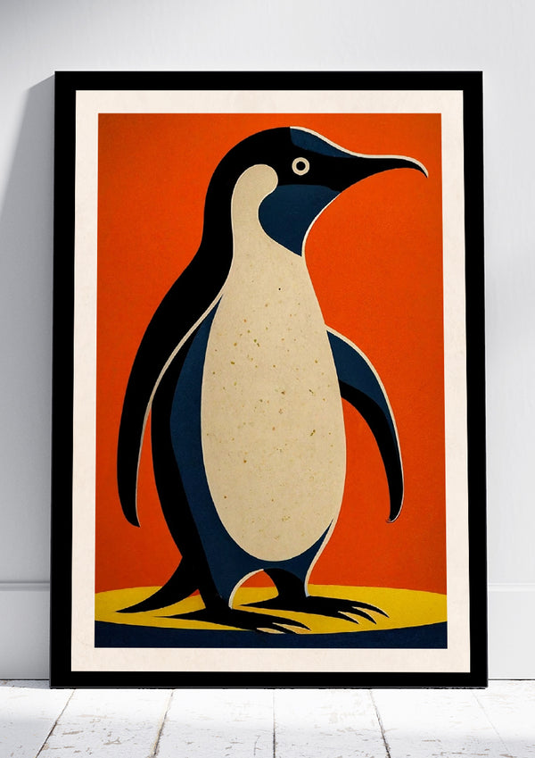 Vintage Penguin - Print