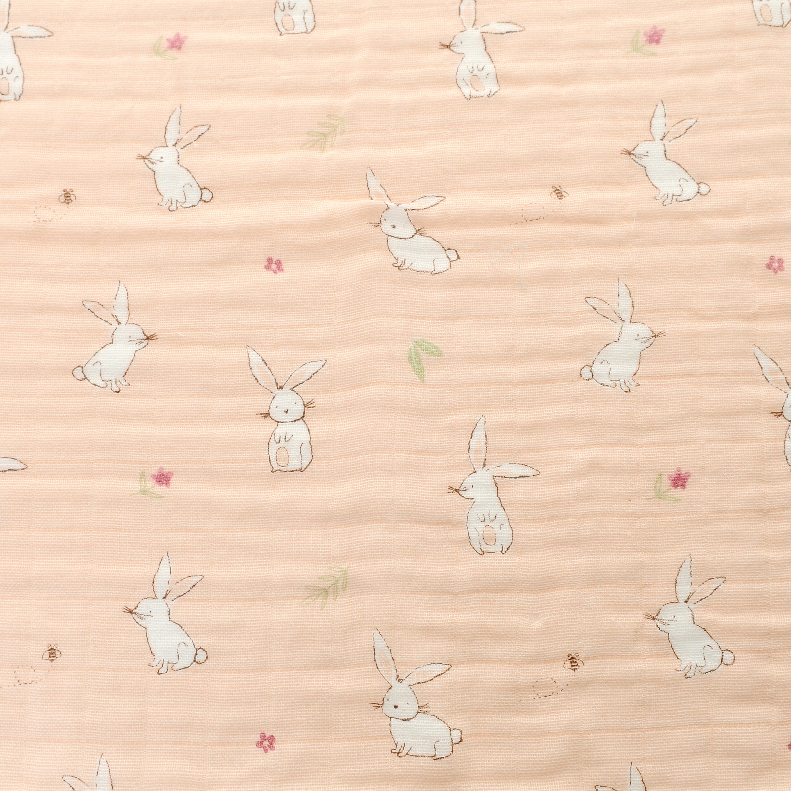Muslin Square - Bunnies