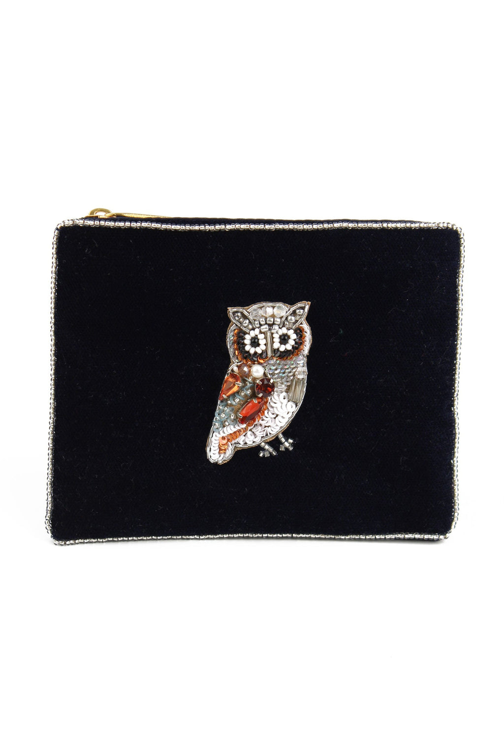 Owl Beaded Purse