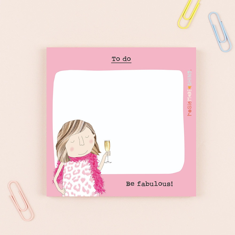 Sticky Jots - Be Fabulous