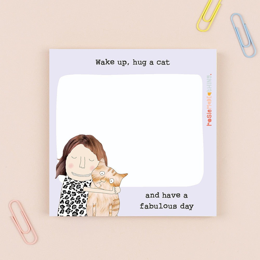 Sticky Jots - Hug A Cat