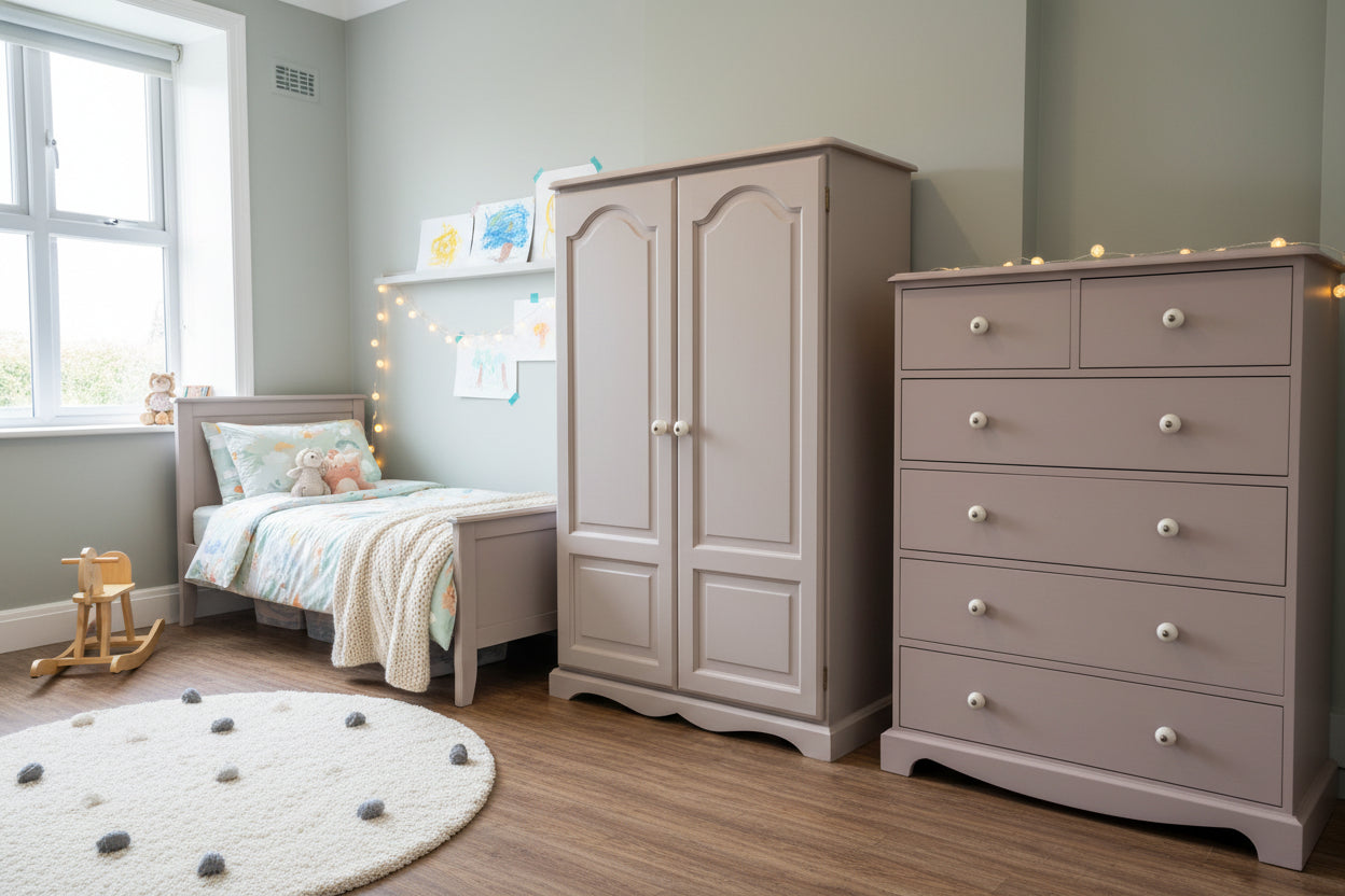 Small Low Double Wardrobe
