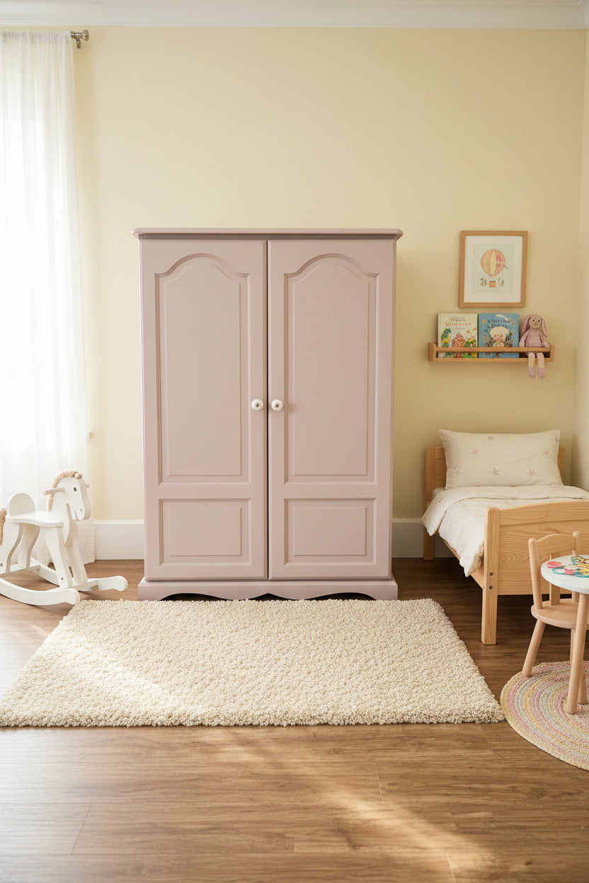 Small Low Double Wardrobe