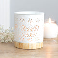 Ceramic Butterfly Wax Melter/Oil Burner