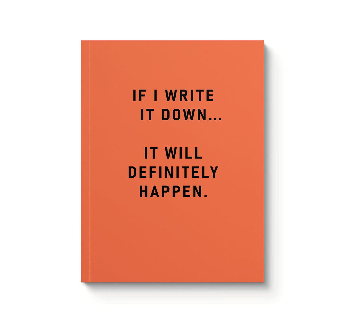 A5 Paperback Notebook - Definitely Happen