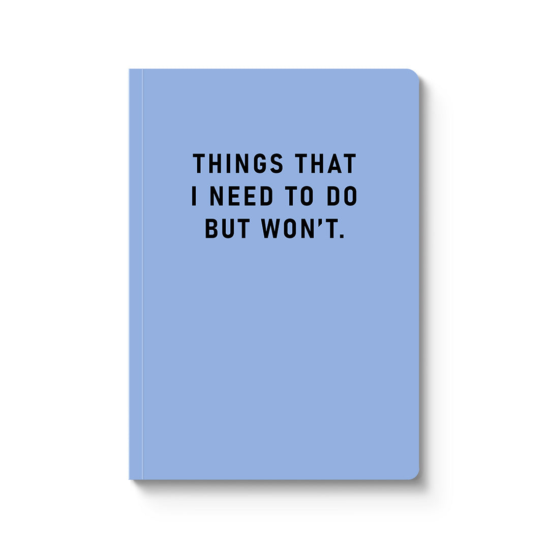 A5 Paperback Notebook - Things I need To Do