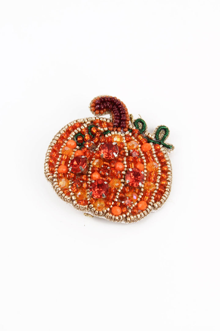 Pumpkin Brooch