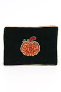 Pumpkin Beaded Purse