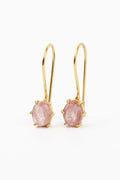 Pink Aventurine Gemstone Earrings