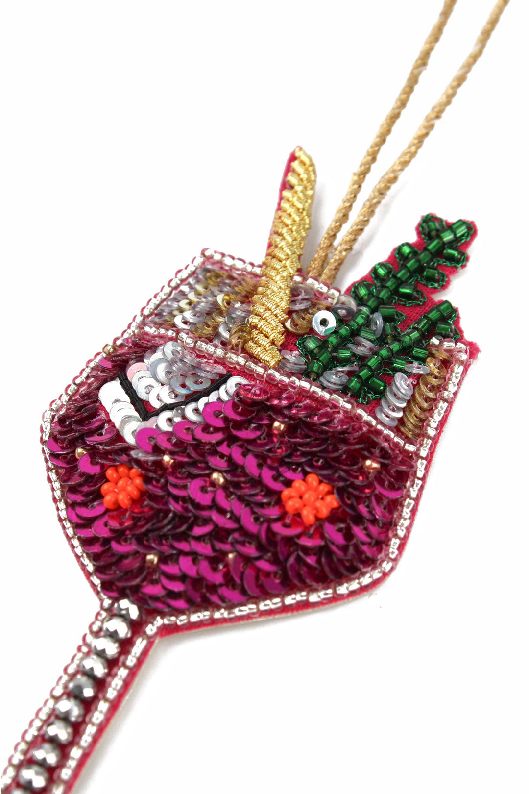 Pink Cocktail Hanging Decoration