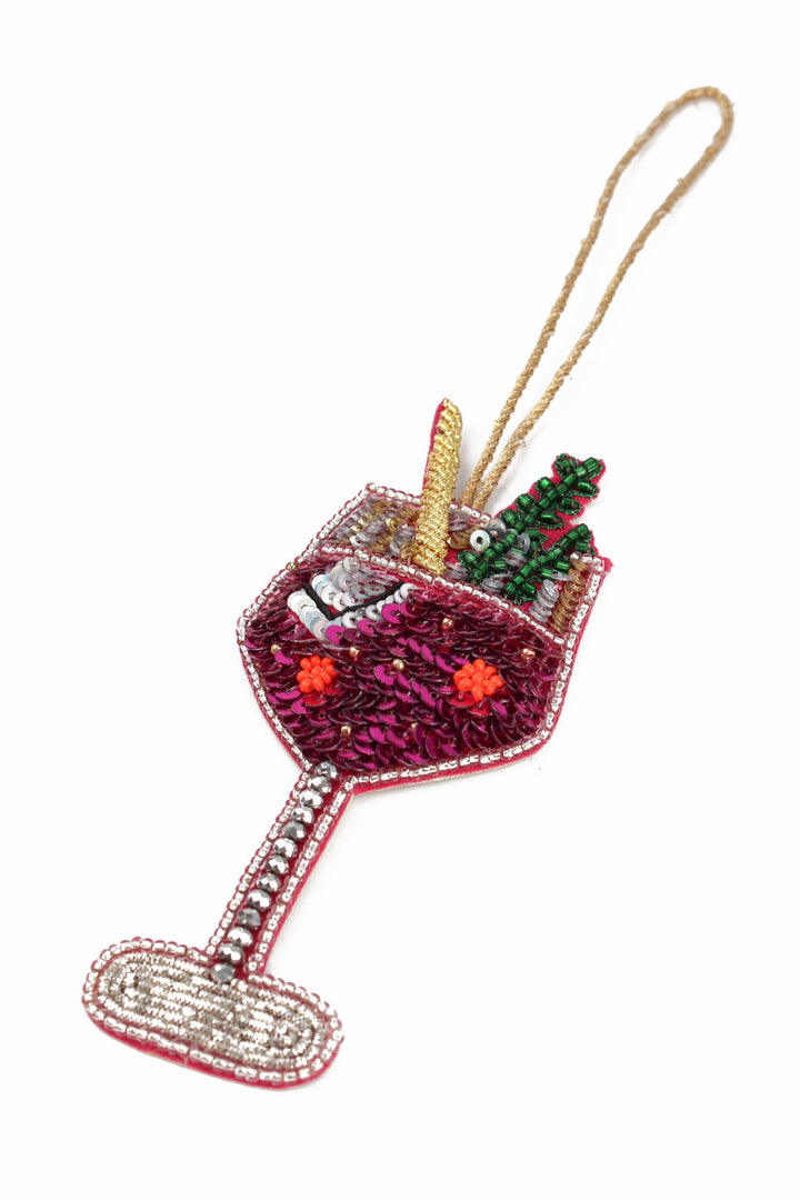 Pink Cocktail Hanging Decoration