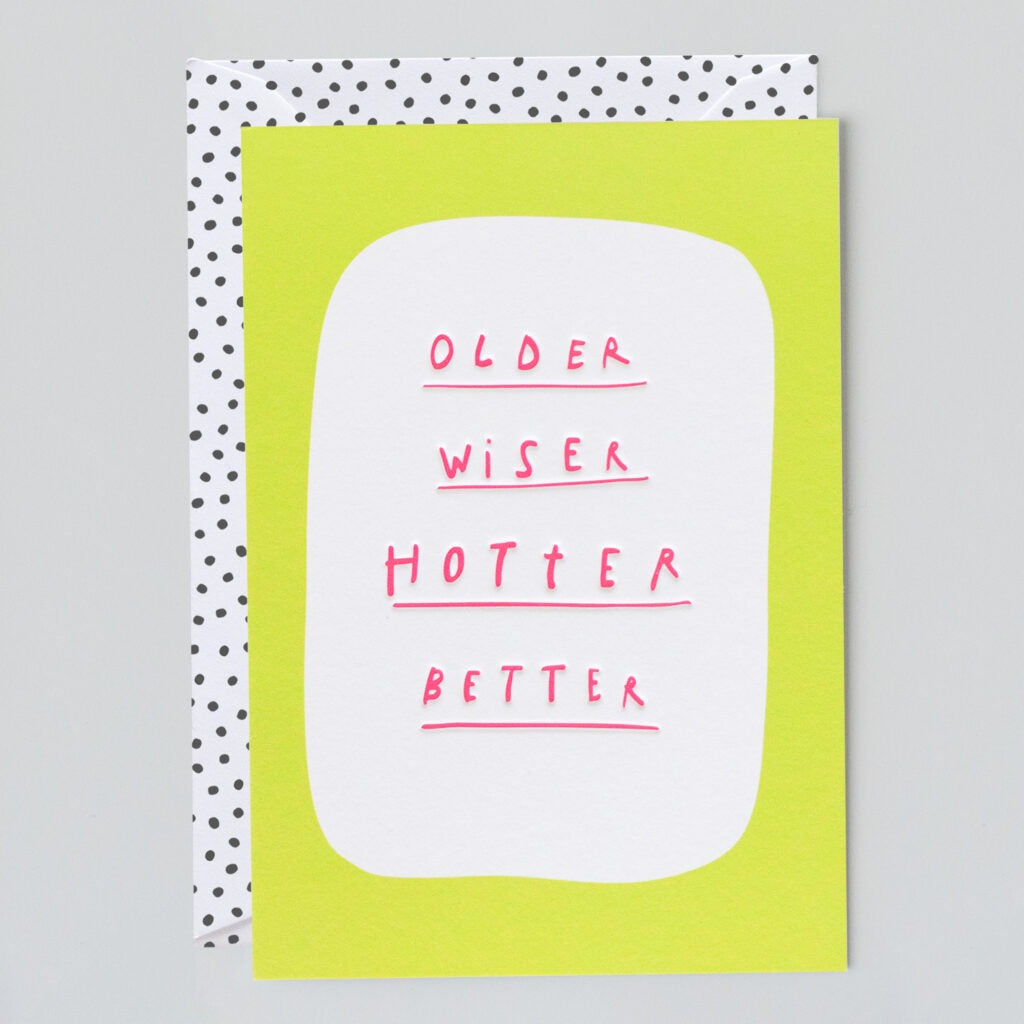 Hotter Greeting Card