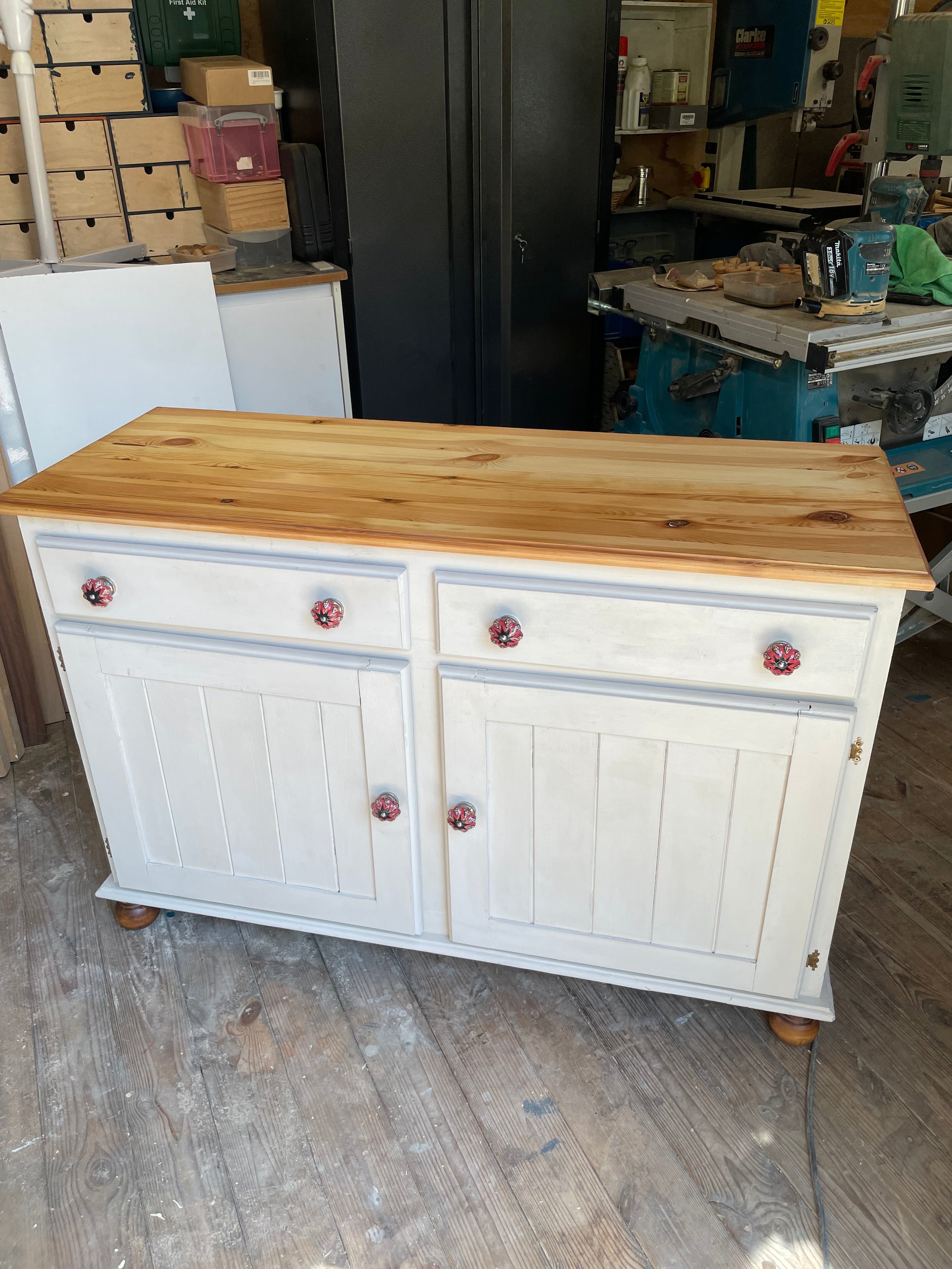Dresser Base - Refinished Top