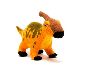 Parasaurolophus Knitted Toy