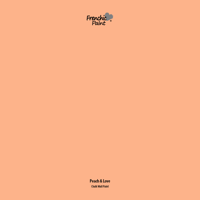 Peach & Love - Peel & Stick Paint Sample
