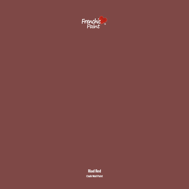 Riad Red - Peel & Stick Paint Sample