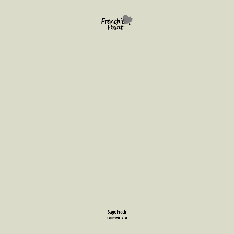 Sage Froth - Peel & Stick Paint Sample