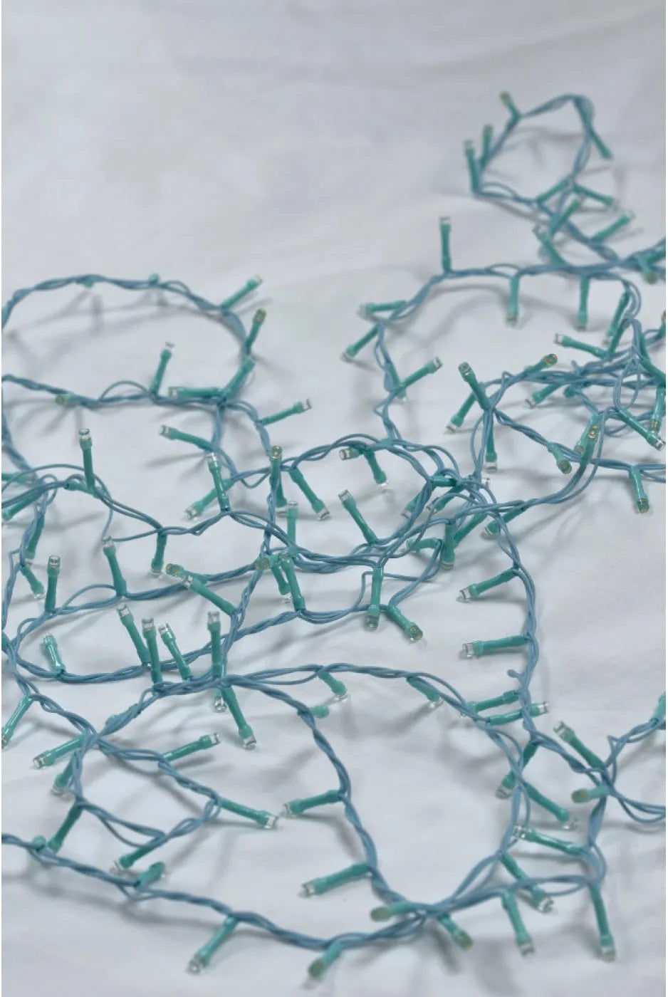 String LED Pin Lights - Baby Blue