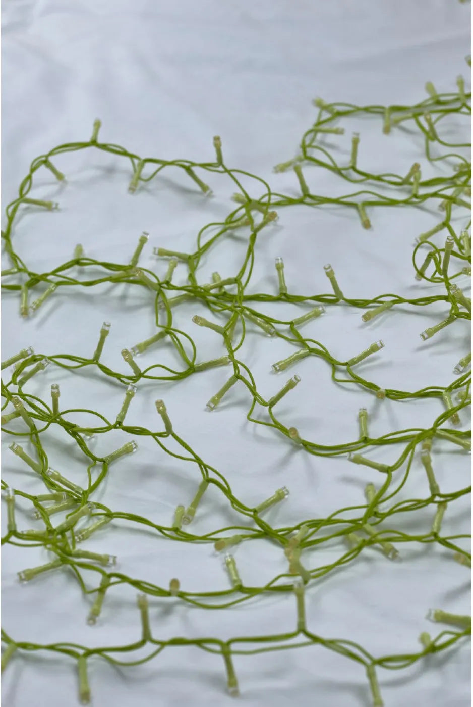 String Pin Lights - Lime Green